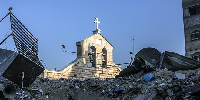 الطوائف المسيحية في غزة تحيي عيد الفصح بالحزن والدموع